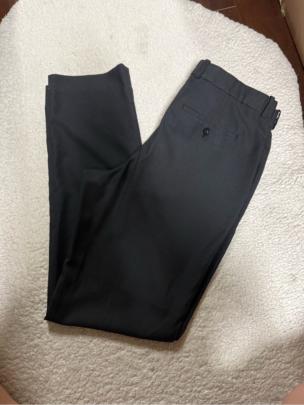 Perry Ellis Black Dress Pants - Slim Fit 34x34